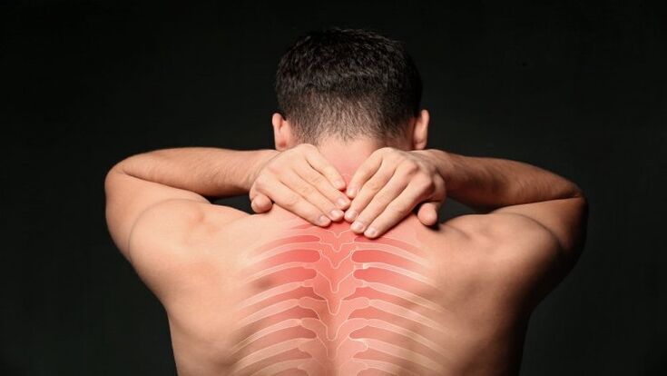 muguras sāpes krūšu kurvja osteohondrozes gadījumā