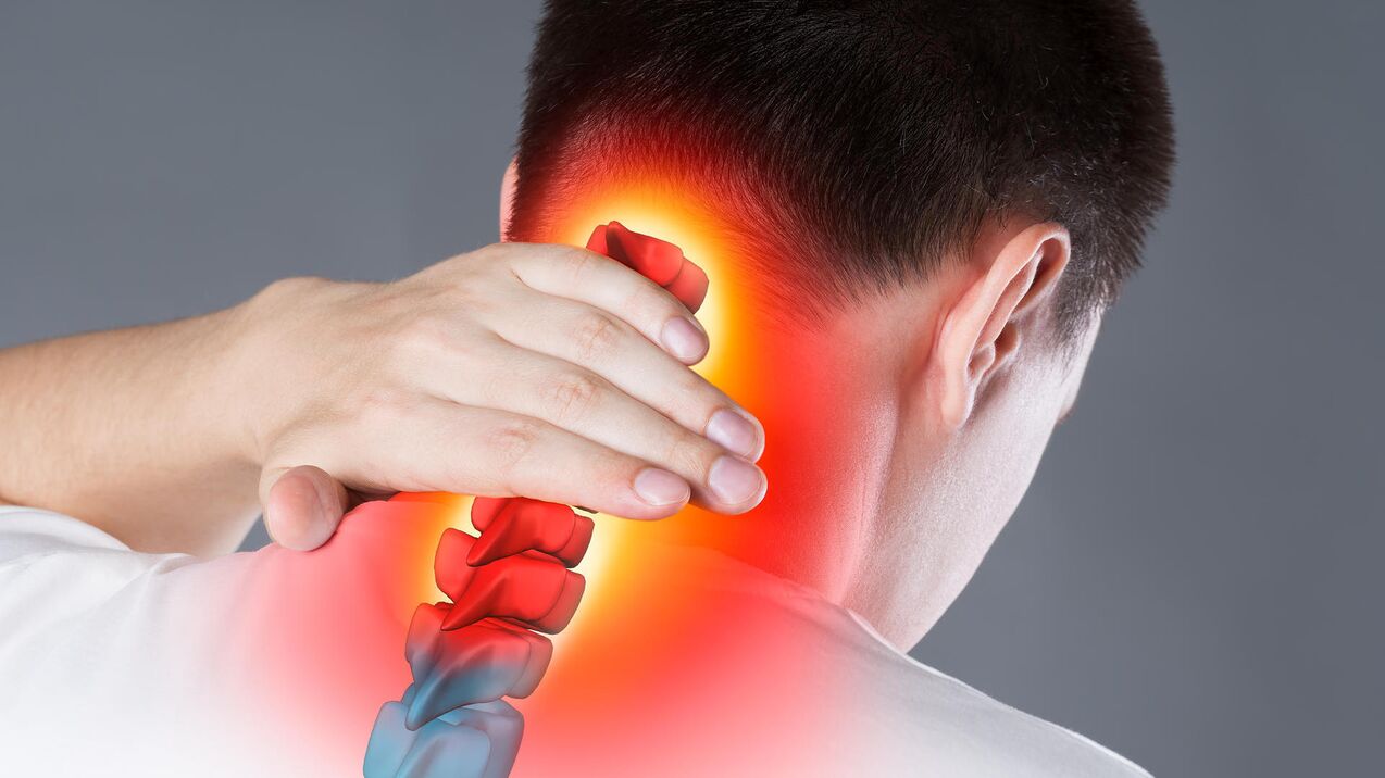 kakla sāpes osteohondrozes dēļ